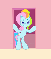 Size: 2076x2400 | Tagged: safe, artist:colossalstinker, imported from derpibooru, rainbow dash, female, g3.5, smirk, solo