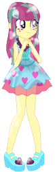 Size: 178x550 | Tagged: safe, artist:elita-loonka, imported from derpibooru, sour sweet, equestria girls, friendship games, alternate universe, female, solo