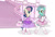 Size: 580x398 | Tagged: safe, artist:avchonline, imported from derpibooru, bon bon, lyra heartstrings, sweetie drops, pony, bipedal, canterlot royal ballet academy, clothes, dress, duo, female, frilly, heart, lesbian, lyrabon, pink, purse, shipping, stairs, tiara, tutu, walking