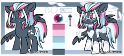 Size: 1024x468 | Tagged: safe, artist:sallylapone, imported from derpibooru, oc, oc only, oc:city stars, pegasus, pony, female, glasses, mare, reference sheet, solo