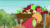 Size: 1280x720 | Tagged: safe, imported from derpibooru, screencap, big mcintosh, scootaloo, earth pony, pony, on your marks, animated, apple, cart, cute, cutealoo, discovery family logo, food, male, ponies riding ponies, pony hat, riding, scootahat, scootaloo riding big macintosh, stallion, sweet apple acres