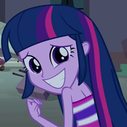 Size: 666x666 | Tagged: safe, imported from derpibooru, screencap, twilight sparkle, equestria girls, cropped, female, solo