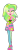 Size: 319x673 | Tagged: safe, artist:elita-loonka, imported from derpibooru, lemon zest, equestria girls, friendship games, life is a runway, rainbow rocks, alternate universe, female, solo