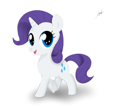 Size: 2568x2293 | Tagged: safe, artist:noxdrachen, imported from derpibooru, rarity, female, filly, filly rarity, simple background, solo, transparent background