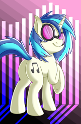 Size: 1024x1570 | Tagged: safe, artist:fearingfun, deleted from derpibooru, imported from derpibooru, dj pon-3, vinyl scratch, plot, solo