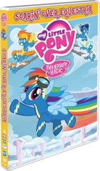 Size: 500x855 | Tagged: safe, imported from derpibooru, fleetfoot, rainbow dash, soarin', spitfire, pony, newbie dash, spoiler:s06, cover, dvd, shout factory, stock photo, wonderbolts, wonderbolts uniform