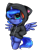 Size: 2326x2766 | Tagged: safe, artist:pridark, imported from derpibooru, princess luna, pony, bipedal, clothes, female, filly, hoodie, looking at you, simple background, smiling, smiling at you, solo, transparent background, woona