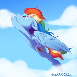 Size: 2000x2000 | Tagged: safe, artist:phelorena, deleted from derpibooru, imported from derpibooru, rainbow dash, flying, solo