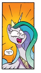 Size: 472x831 | Tagged: safe, artist:jay fosgitt, idw, imported from derpibooru, princess celestia, spoiler:comic, comic, cute, cutelestia