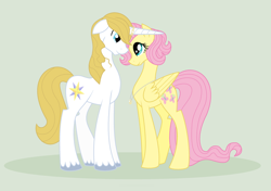 Size: 1024x722 | Tagged: safe, artist:theroyalartofna, imported from derpibooru, fluttershy, prince blueblood, blueshy, engagement, engagement ring, female, male, shipping, straight