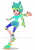 Size: 400x577 | Tagged: safe, artist:airiana45, imported from derpibooru, lemon zest, equestria girls, friendship games, alternate universe, female, simple background, solo, transparent background, watermark