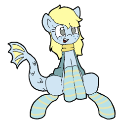 Size: 286x294 | Tagged: safe, artist:lockheart, imported from derpibooru, oc, oc only, oc:flo, shooting stars cyoa, clothes, cyoa:shooting stars, shooting stars, socks, solo, striped socks