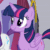 Size: 425x425 | Tagged: safe, imported from derpibooru, screencap, rarity, spike, twilight sparkle, alicorn, pony, canterlot boutique, season 5, animated, cute, dancing, female, headbob, mare, party soft, perfect loop, solo focus, twiabetes, twilight sparkle (alicorn)