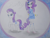Size: 2966x2229 | Tagged: safe, artist:deannaphantom13, imported from derpibooru, rarity, equestria girls, female, human ponidox, ponied up, solo, square crossover, traditional art