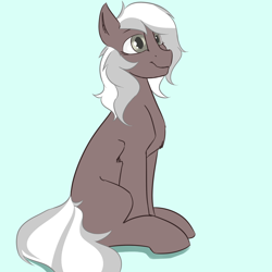 Size: 2160x2160 | Tagged: safe, artist:cold blight, derpibooru exclusive, imported from derpibooru, oc, oc only, earth pony, pony, cute, sitting, smiling, solo