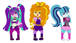 Size: 5036x2864 | Tagged: safe, artist:strawhatcrew96, imported from derpibooru, adagio dazzle, aria blaze, sonata dusk, chipmunk, equestria girls, absurd resolution, alvin and the chipmunks, crossover, species swap, the chipettes, the dazzlings