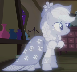 Size: 910x854 | Tagged: safe, imported from derpibooru, screencap, applejack, spirit of hearth's warming past, a hearth's warming tail, outfit catalog