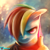 Size: 600x600 | Tagged: safe, artist:rezkapratam4x, imported from derpibooru, rainbow dash, battlefield, battlefield 1, crossover, female, hair over one eye, solo