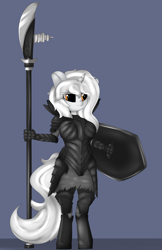 Size: 3871x5981 | Tagged: safe, artist:php35, deleted from derpibooru, imported from derpibooru, oc, oc only, oc:torchlight, anthro, unguligrade anthro, absurd resolution, armor, dark souls, solo