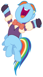 Size: 7000x12500 | Tagged: safe, artist:tardifice, imported from derpibooru, rainbow dash, snowdash, a hearth's warming tail, absurd resolution, female, simple background, solo, transparent background, vector