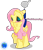 Size: 2163x2531 | Tagged: safe, artist:inkwell, imported from derpibooru, fluttershy, pony, robot, robot pony, chrono trigger, crossover, female, flutterbot, robo, simple background, solo, transparent background