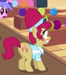 Size: 241x274 | Tagged: safe, imported from derpibooru, screencap, big wig, sea swirl, seafoam, pony, the cutie pox, butt, cropped, female, mare, plot