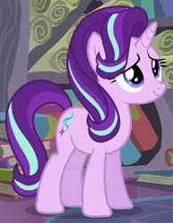 Size: 344x444 | Tagged: safe, edit, edited screencap, imported from derpibooru, screencap, starlight glimmer, the crystalling, cropped, female, solo