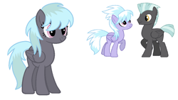 Size: 1024x579 | Tagged: safe, artist:estefania200, imported from derpibooru, cloudchaser, thunderlane, oc, pegasus, pony, base used, female, male, mare, offspring, parent:cloudchaser, parent:thunderlane, parents:thunderchaser, shipping, stallion, straight, thunderchaser