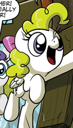 Size: 208x365 | Tagged: safe, idw, imported from derpibooru, surprise, spoiler:comic, filly, younger