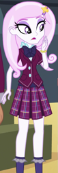 Size: 307x902 | Tagged: safe, imported from derpibooru, screencap, fleur-de-lis, equestria girls, friendship games, clothes, crystal prep academy uniform, school uniform