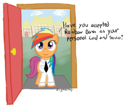 Size: 500x427 | Tagged: safe, artist:enigmocracy, imported from derpibooru, scootaloo, female, mormon, parody, solo