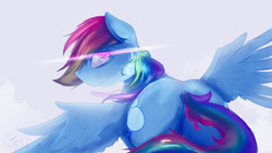 Size: 1024x576 | Tagged: safe, artist:tangomangoes, imported from derpibooru, rainbow dash, butt, female, plot, solo