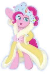 Size: 1024x1515 | Tagged: safe, artist:dusthiel, imported from derpibooru, pinkie pie, spirit of hearth's warming presents, earth pony, pony, a hearth's warming tail, female, solo