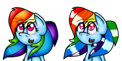 Size: 5000x2500 | Tagged: safe, artist:hurricanestarpegasus, imported from derpibooru, rainbow dash, absurd resolution, smiling