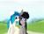 Size: 2200x1700 | Tagged: safe, artist:styroponyworks, imported from derpibooru, dj pon-3, octavia melody, vinyl scratch, pony, female, lesbian, meadow, scratchtavia, shipping