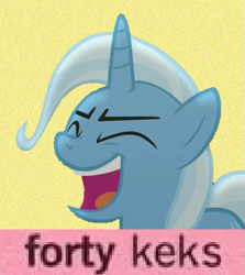 Size: 677x759 | Tagged: safe, imported from derpibooru, trixie, pony, unicorn, no second prances, and that's terrible, female, forty keks, kek, lex luthor, mare, meme, reference, superman