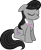 Size: 487x600 | Tagged: artist needed, source needed, safe, artist:kyrospawn, imported from derpibooru, octavia melody, earth pony, discorded, eyes closed, female, floppy ears, mare, simple background, sitting, solo, transparent background, vector