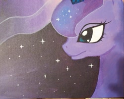 Size: 1279x1024 | Tagged: safe, artist:poniesoftexas, derpibooru exclusive, imported from derpibooru, princess luna, female, solo, traditional art