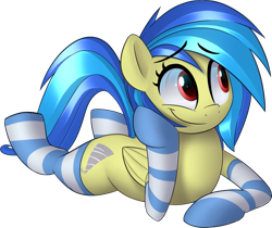 Size: 1095x919 | Tagged: safe, artist:january3rd, imported from derpibooru, oc, oc only, oc:silvia, pony, auction, clothes, simple background, socks, solo, striped socks, transparent background