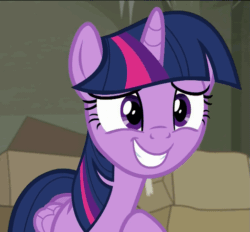 Size: 523x486 | Tagged: safe, imported from derpibooru, screencap, twilight sparkle, alicorn, pony, the saddle row review, animated, female, loop, mare, nodding, solo, twilight sparkle (alicorn)