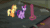 Size: 858x482 | Tagged: safe, imported from derpibooru, screencap, applejack, rainbow dash, twilight sparkle, alicorn, pony, season 6, the saddle row review, adorkable, animated, broom, cute, discovery family logo, dork, dustpan, eyes closed, female, flying, levitation, magic, mare, mouth hold, open mouth, smiling, smirk, sweeping, sweepsweepsweep, telekinesis, twilight sparkle (alicorn), twilight sweeple, twirl, wide eyes