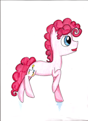 Size: 2550x3506 | Tagged: safe, artist:colouredteapot, imported from derpibooru, pinkie pie, bubble berry, rule 63, solo, traditional art