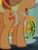 Size: 474x618 | Tagged: safe, imported from derpibooru, screencap, applejack, pony, call of the cutie, apron, butt, clothes, cropped, female, mare, plot