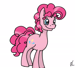 Size: 2649x2424 | Tagged: safe, artist:lrusu, imported from derpibooru, pinkie pie, bubble berry, rule 63, solo