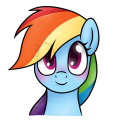 Size: 816x849 | Tagged: safe, artist:chelseaz123, imported from derpibooru, rainbow dash, art, bust, digital art, female, portrait, simple background, solo, transparent background