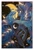 Size: 816x1190 | Tagged: safe, artist:chio-kami, imported from derpibooru, princess luna, alicorn, pony, crescent moon, female, moon, solo, starry night, stars, traditional art, transparent moon