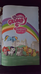 Size: 528x960 | Tagged: safe, imported from derpibooru, applejack, fluttershy, pinkie pie, rainbow dash, rarity, cat, catified, comic, grumpy cat, official comic, species swap