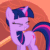 Size: 506x506 | Tagged: safe, imported from derpibooru, screencap, twilight sparkle, pony, unicorn, owl's well that ends well, animated, cute, eyes closed, female, laughing, solo, unicorn twilight