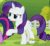 Size: 537x497 | Tagged: safe, imported from derpibooru, screencap, rarity, twilight sparkle, alicorn, applejack's "day" off, animated, discovery family logo, female, loop, twilight sparkle (alicorn)