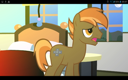 Size: 1280x800 | Tagged: safe, artist:mr kupkake, imported from derpibooru, button mash, earth pony, pony, strangers, male, older, scratch21, stallion, youtube link